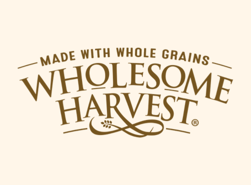 made with whole grains Wholesome Harvest 
