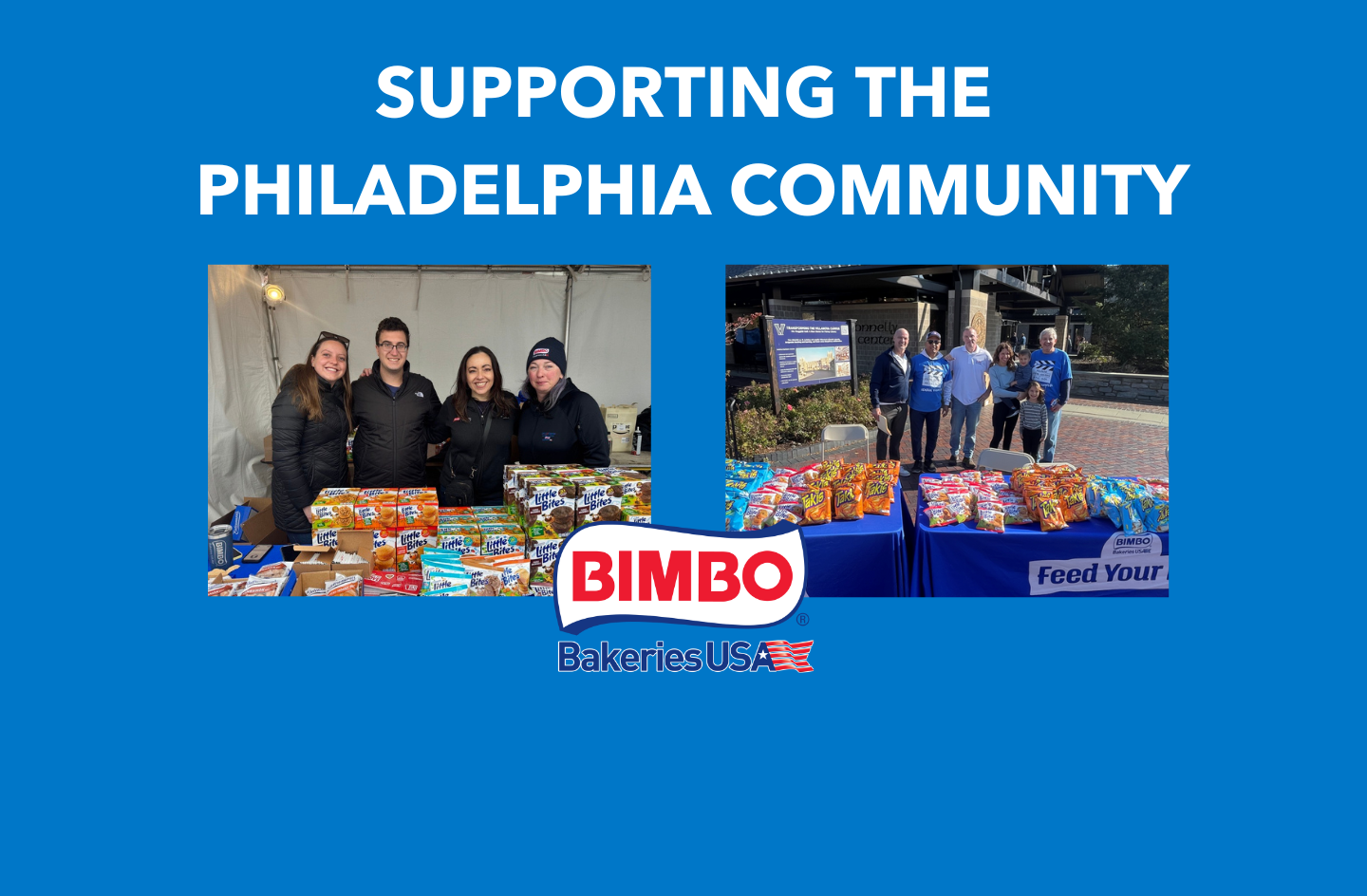 associates giving out product at events